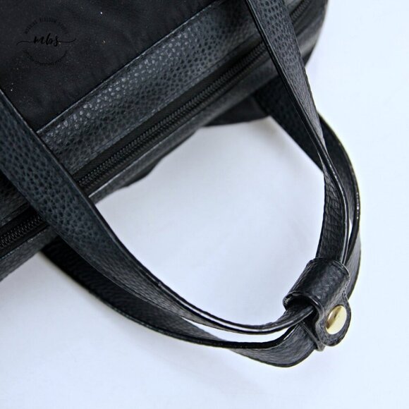 Tutilo New York Tech Padded Pocket Structured Opening Tote Backpack Black‎ main image 8